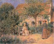 Pierre-Auguste Renoir, Garden scene in Brittany
